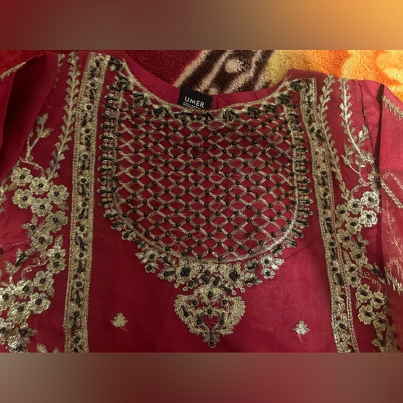 Maroon & black kurti pajama for 3 years old - Picture 2 of 6